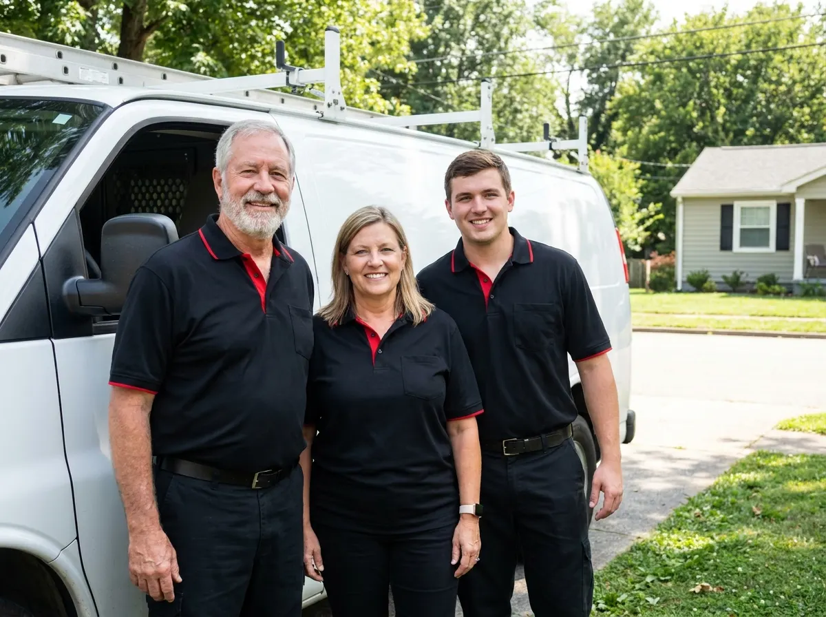TossBox Dumpster Rental equipment rental service team in Knoxville, TN